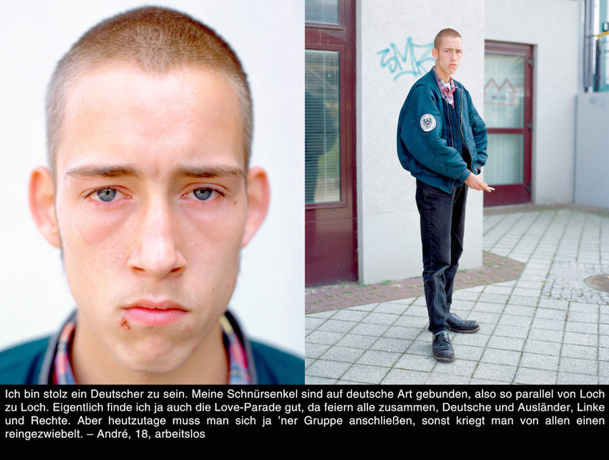 Ich bin stolz, ein rechter zu sein_Andre_©_Bettina_Flitner